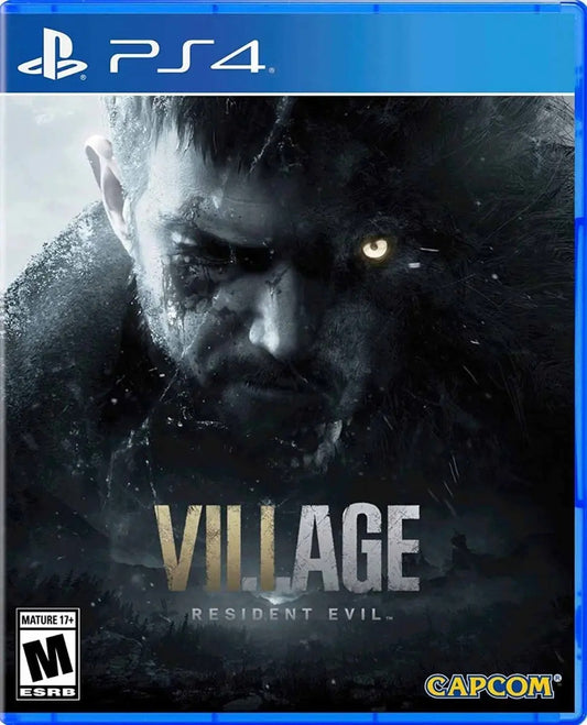 RESIDENT EVIL VILLAGE PS4 Usado — caja oficial
