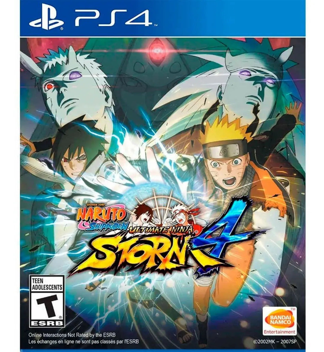 Naruto Shippuden: Ultimate Ninja 4 — caja oficial