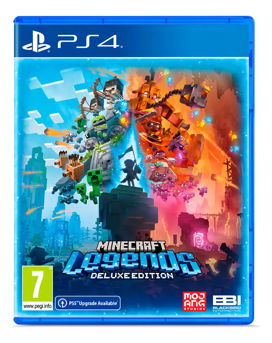 MINECRAFT LEGENDS DELUXE EDITION PS4 — caja oficial
