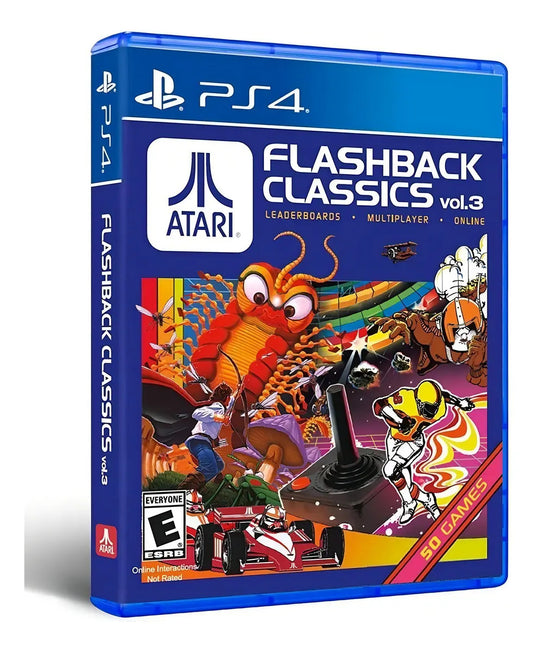 ATARI FLASHBACK CLASSICS VOL 3 PS4 — caja oficial