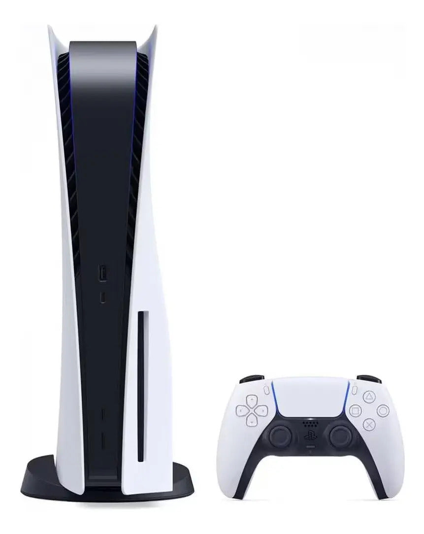 PlayStation 5 Standard con lectora de discos y joystick DualSense (foto ilustrativa)