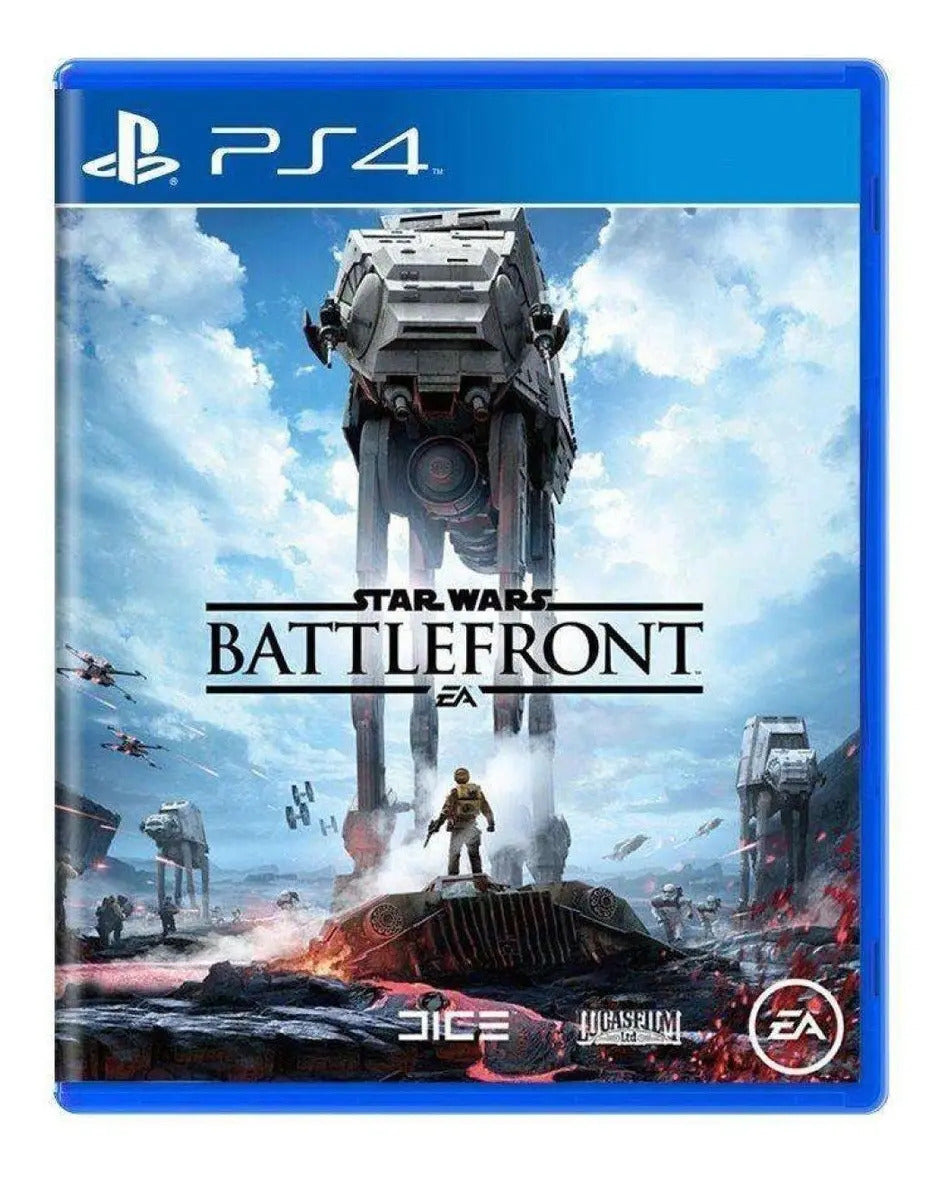 STAR WARS BATTLEFRONT PS4 Usado — caja oficial