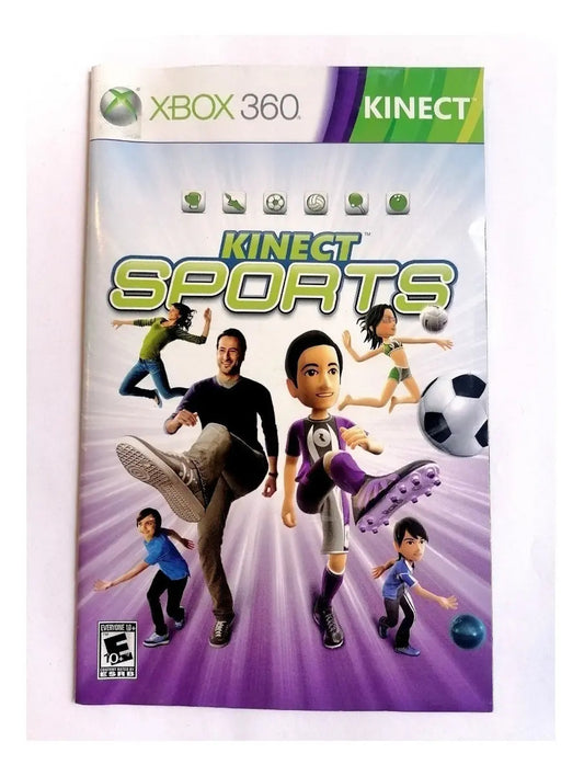 Kinect Sports — caja oficial