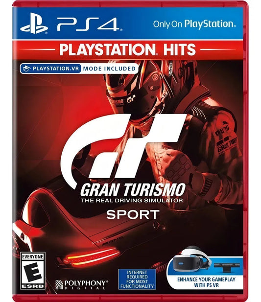 Gran Turismo Sport PS4 — caja oficial