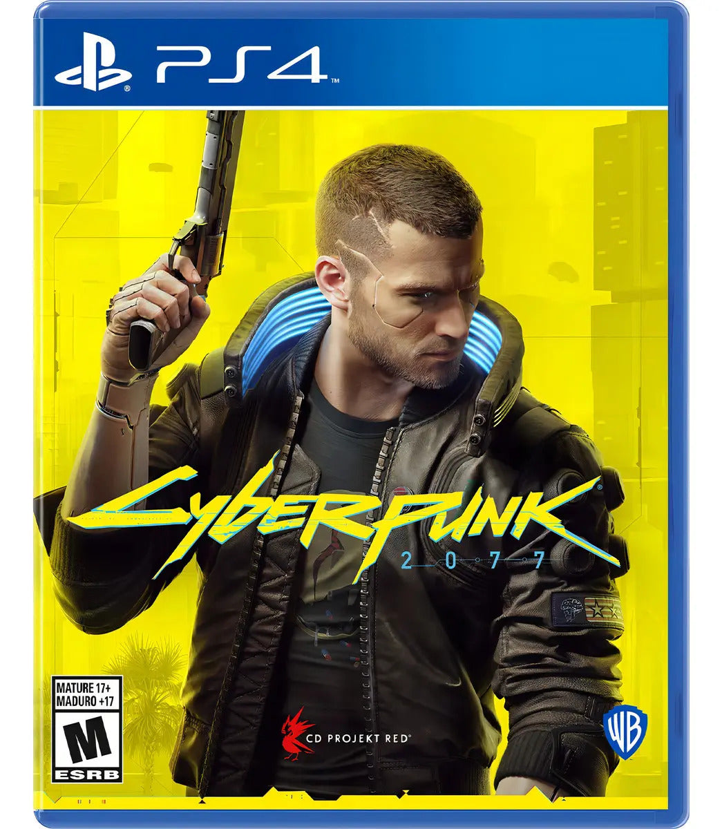 CYBERPUNK 2077 PS4 Usado — caja oficial