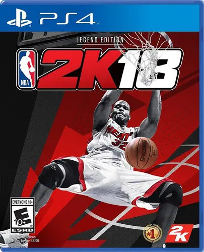 NBA 2K18 PS4 Usado — caja oficial
