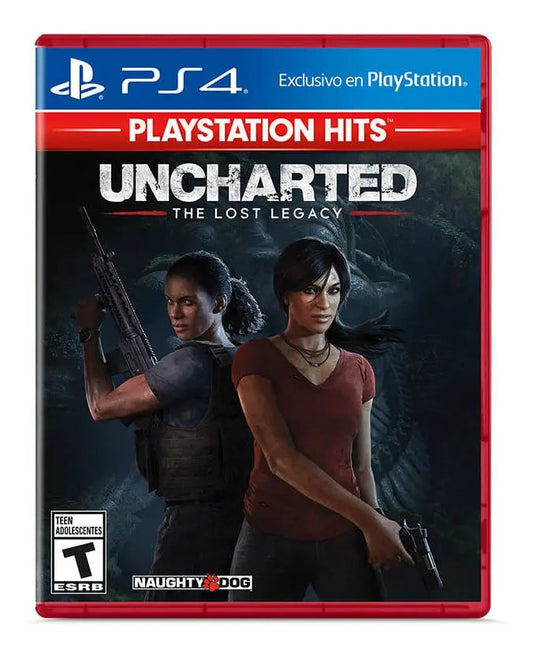 UNCHARTED THE LOST LEGACY PS4 Usado — caja oficial