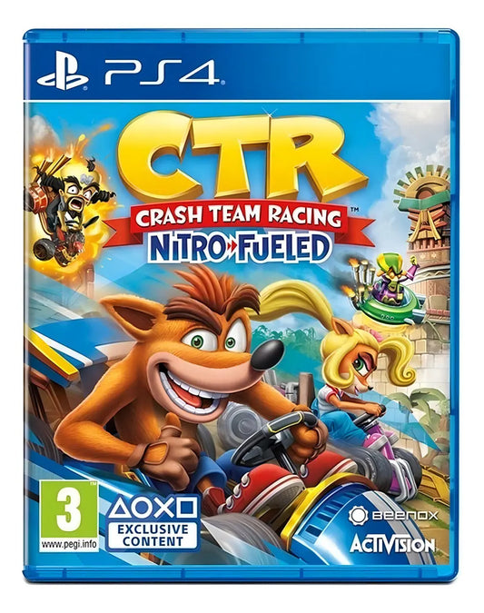 Crash Team Racing Nitro-Fueled — caja oficial