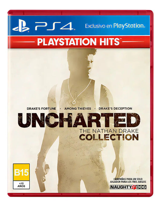 UNCHARTED COLLECTION PS4 Usado — caja oficial