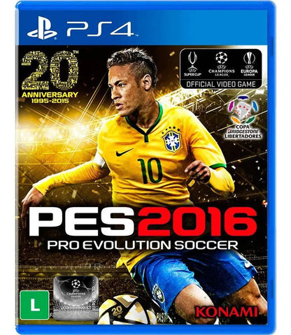 PRO EVOLUTION SOCCER 2016 PS4 Usado — caja oficial