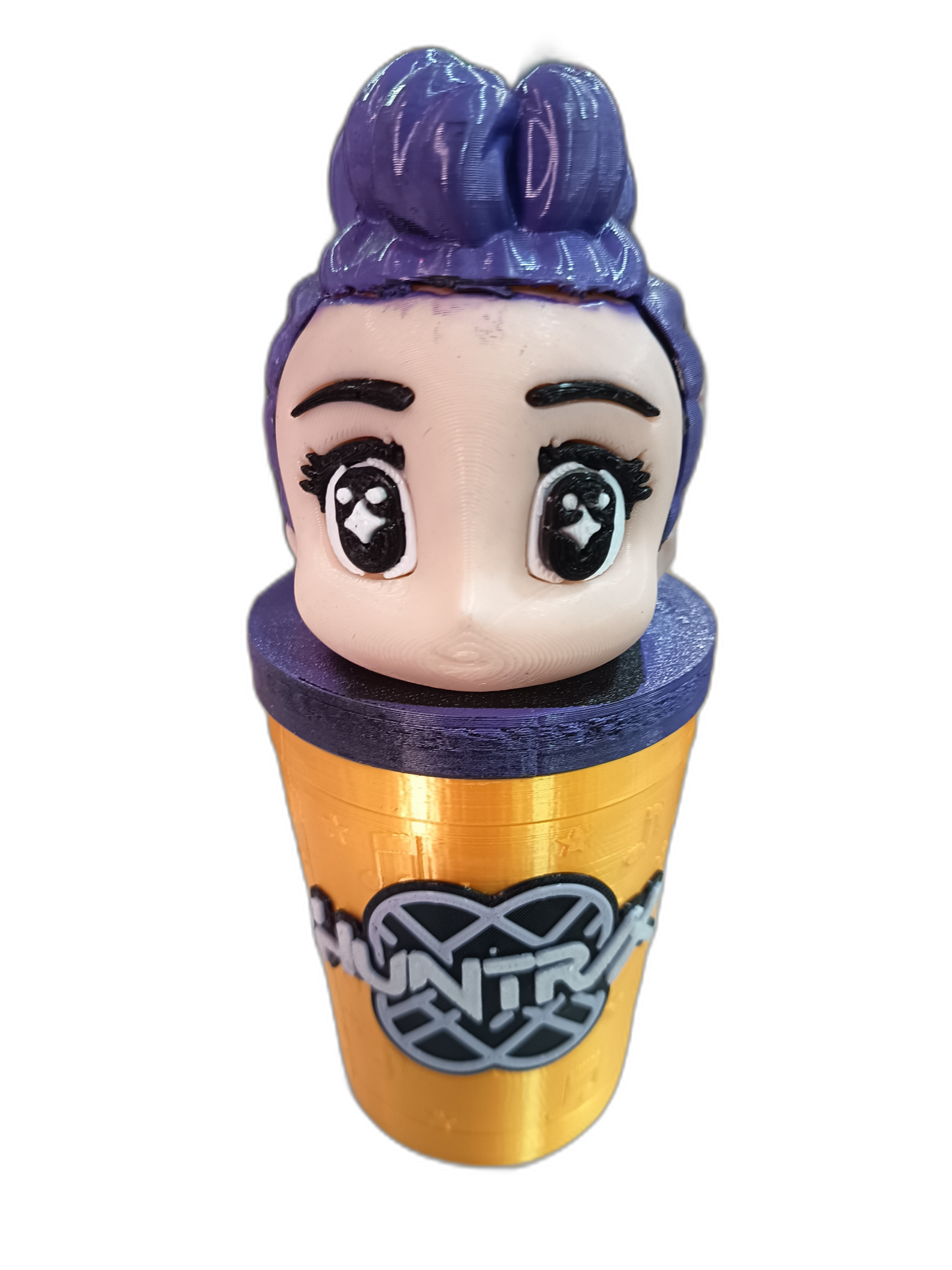 Vaso K-Pop Chibi impreso en 3D - War Record Córdoba