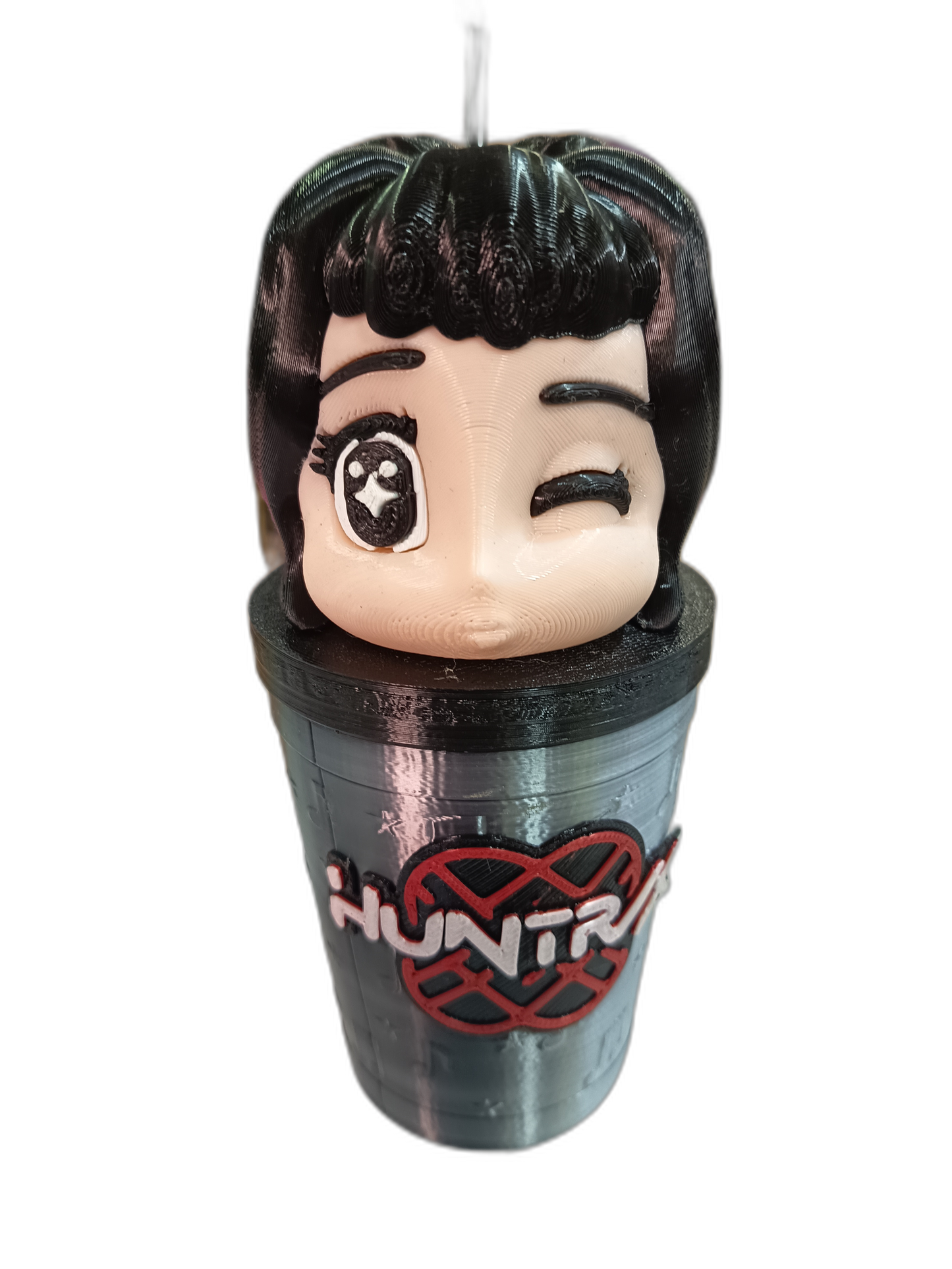 Vaso K-Pop Chibi 2 impreso en 3D - War Record Córdoba
