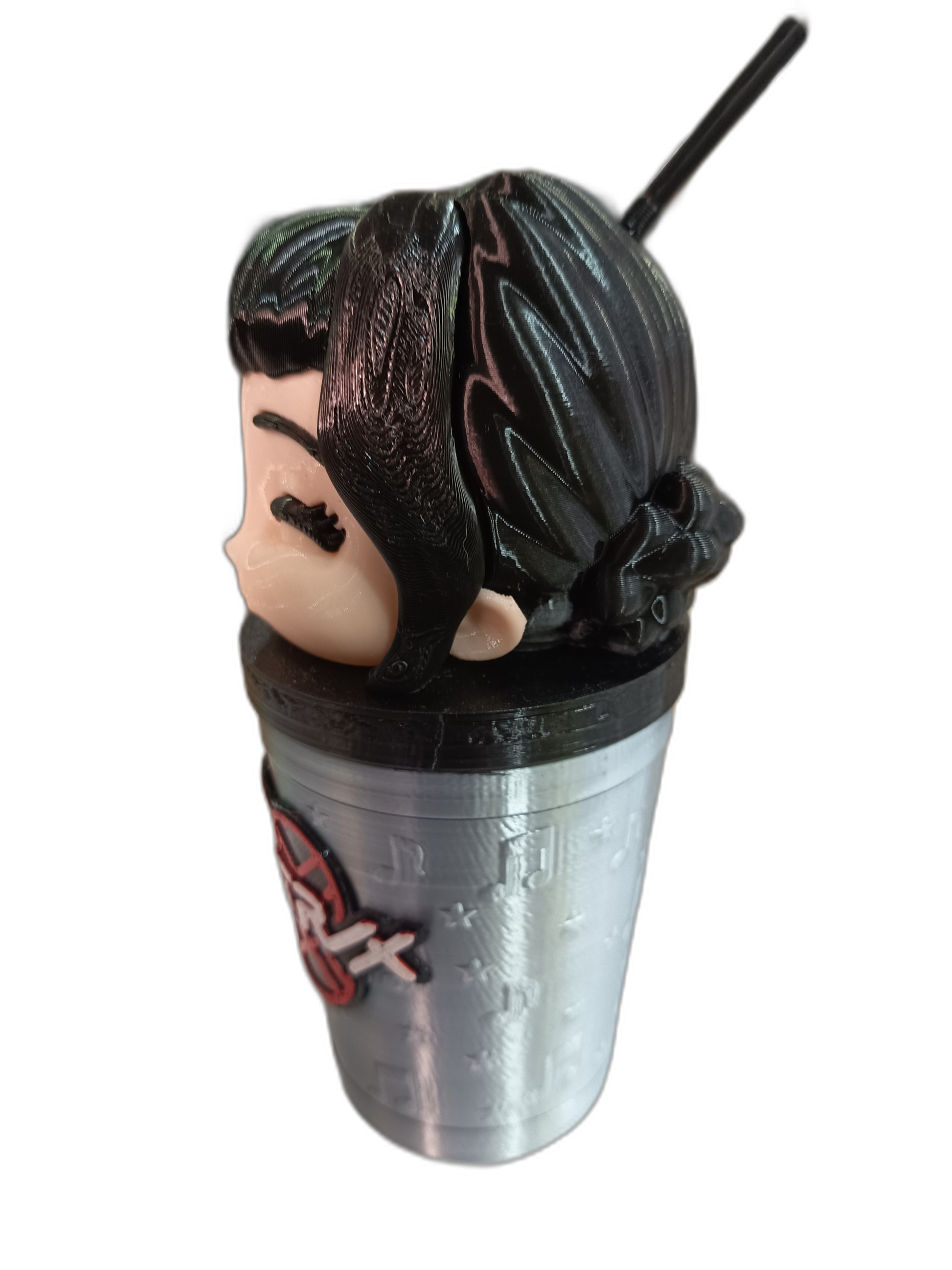 Vaso K-Pop Chibi 2 impreso en 3D - War Record Córdoba