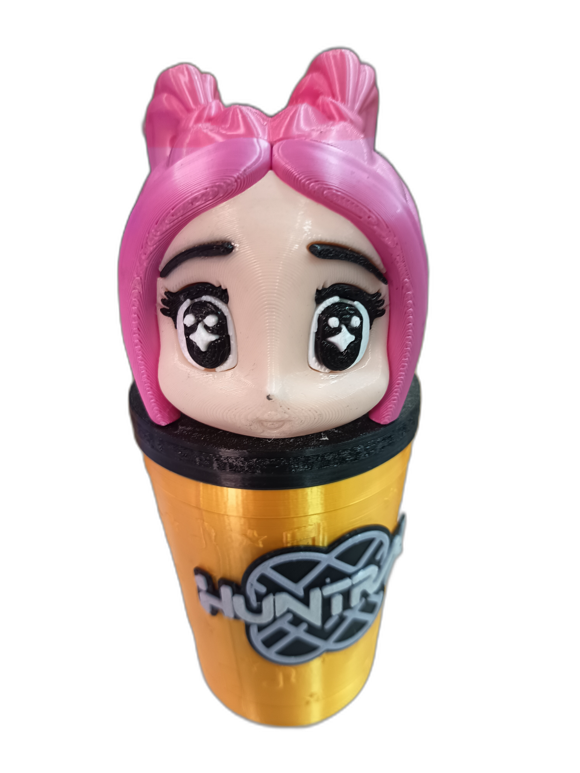 Vaso K-Pop Chibi 3 impreso en 3D - War Record Córdoba