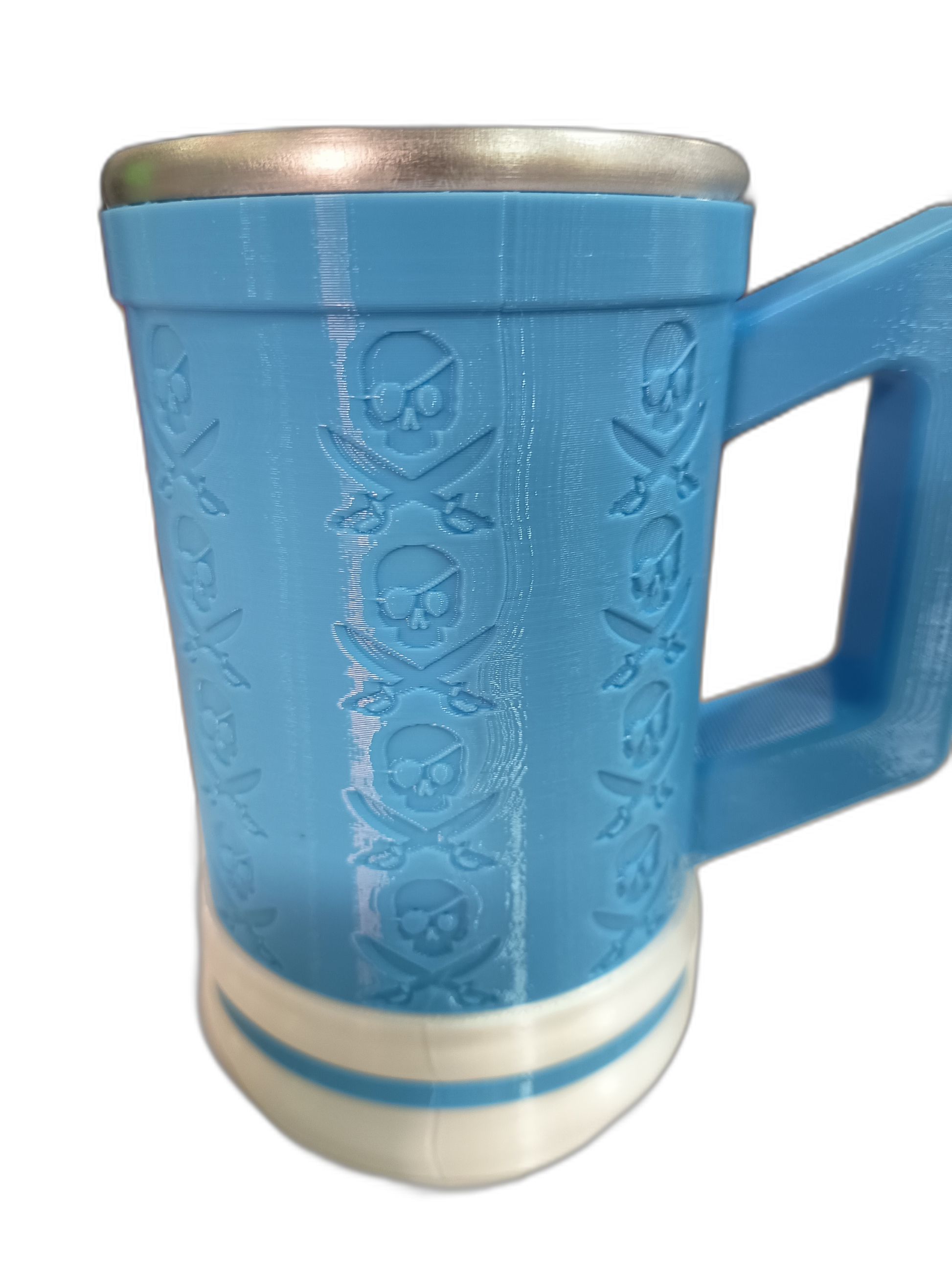 Jarra Atlético Belgrano impreso en 3D azul - War Record Córdoba