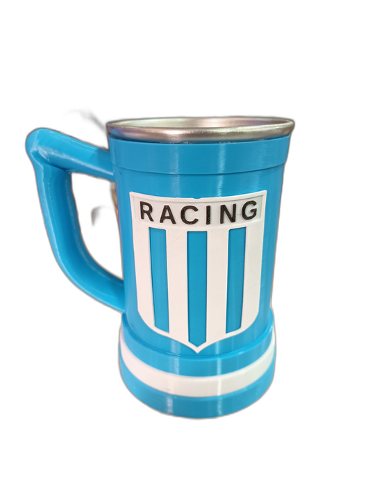 Jarra Racing Club impreso en 3D - War Record Córdoba
