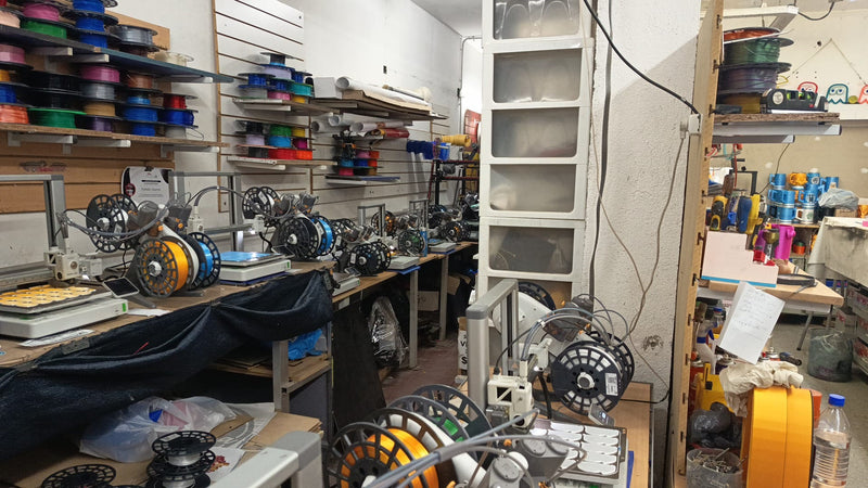 Cortadora laser en nuestro local