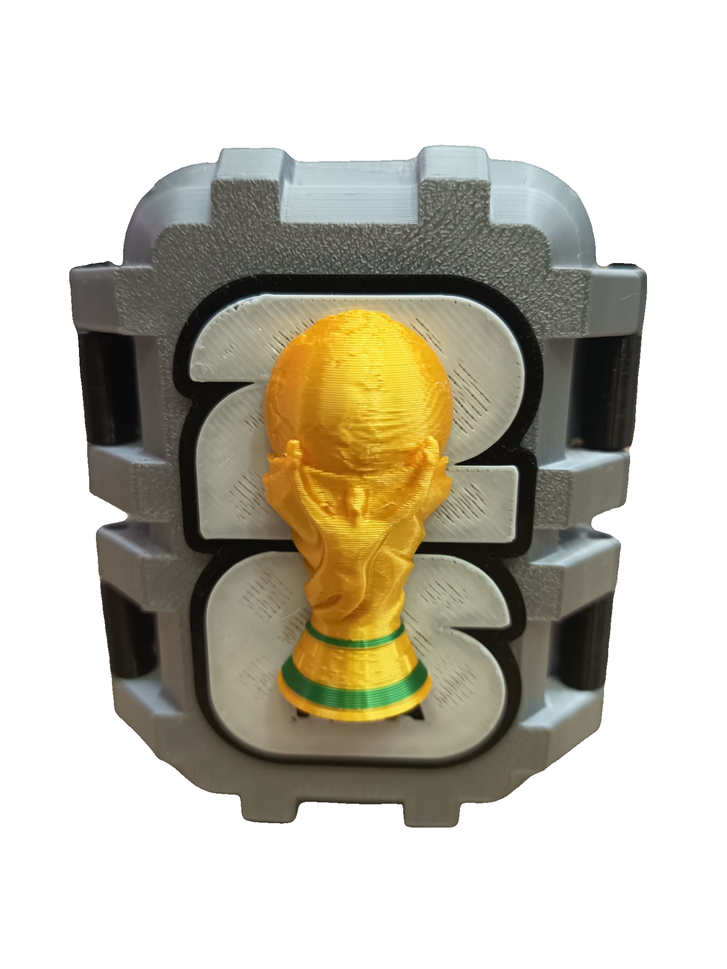 Caja de figuritas Mundial 2026 impreso en 3D - War Record Córdoba