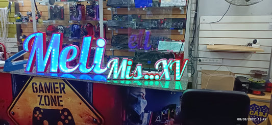 Letras LED con Luz para Eventos y Marquesina