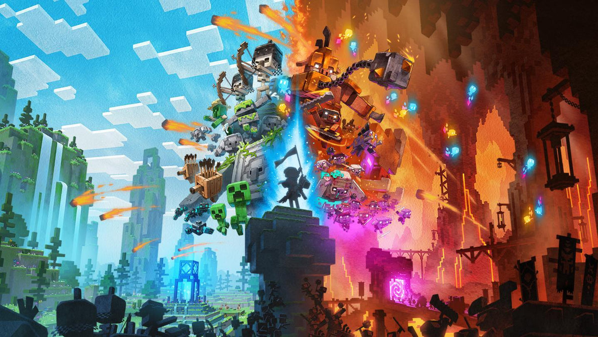 Minecraft Legends Deluxe Edition (PS4) - portada