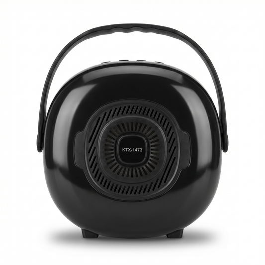 Parlante Bluetooth KTX-1473 Esférico — Audio 360°, Diseño Único