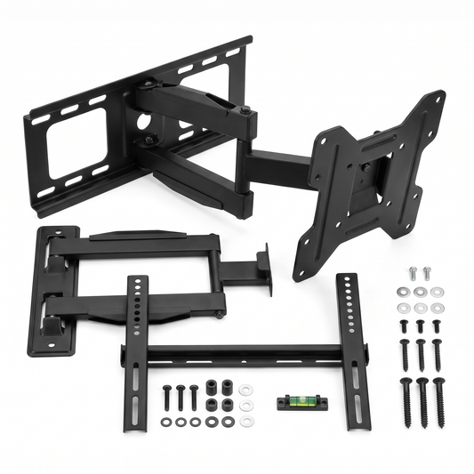 Soporte de TV Wall Mount Articulado — Brazo Giratorio para Pantallas