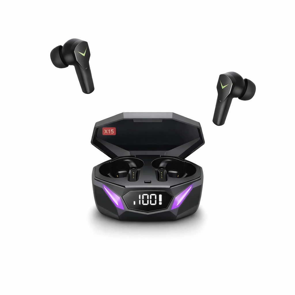 Auriculares Inalámbricos X15 Wireless — Over-Ear Bluetooth, Batería Larga