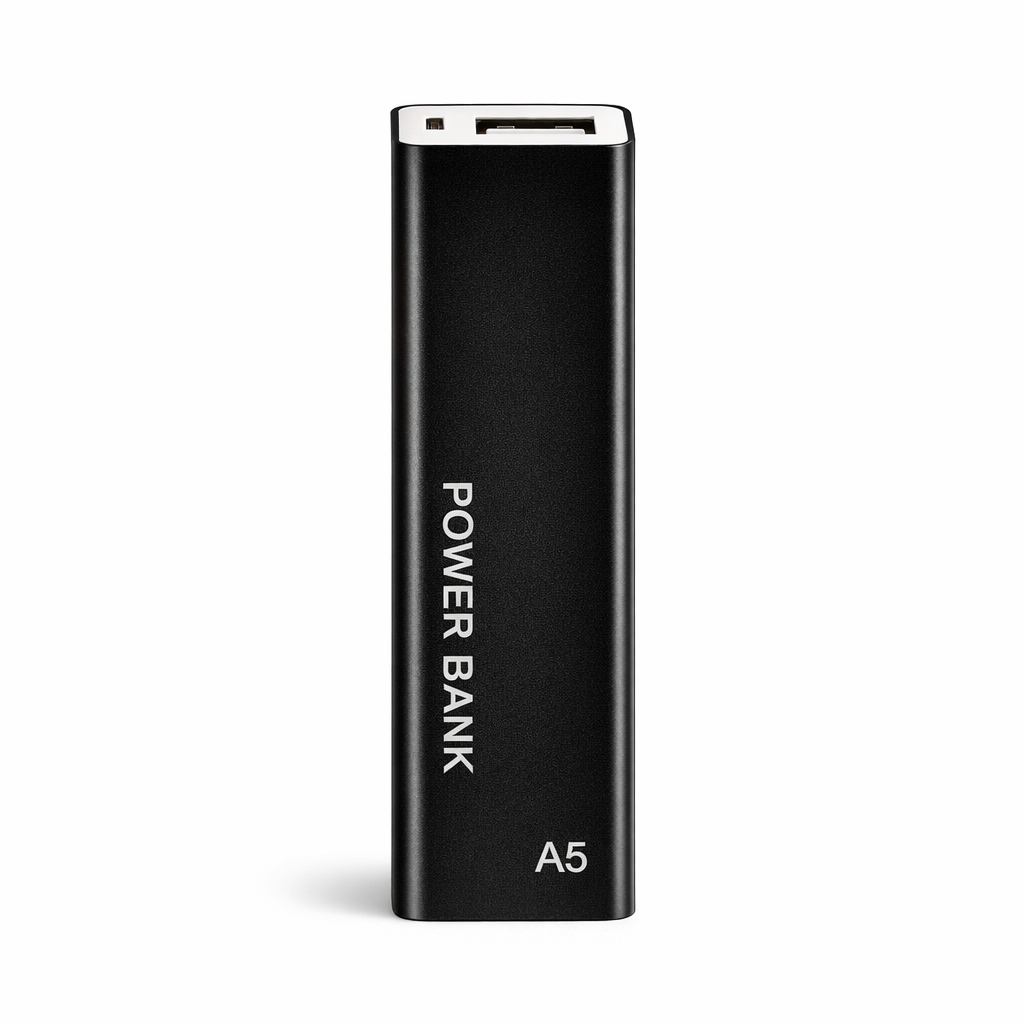 Power Bank 2600mAh Compacto — Cargador Portátil de Emergencia para Celular