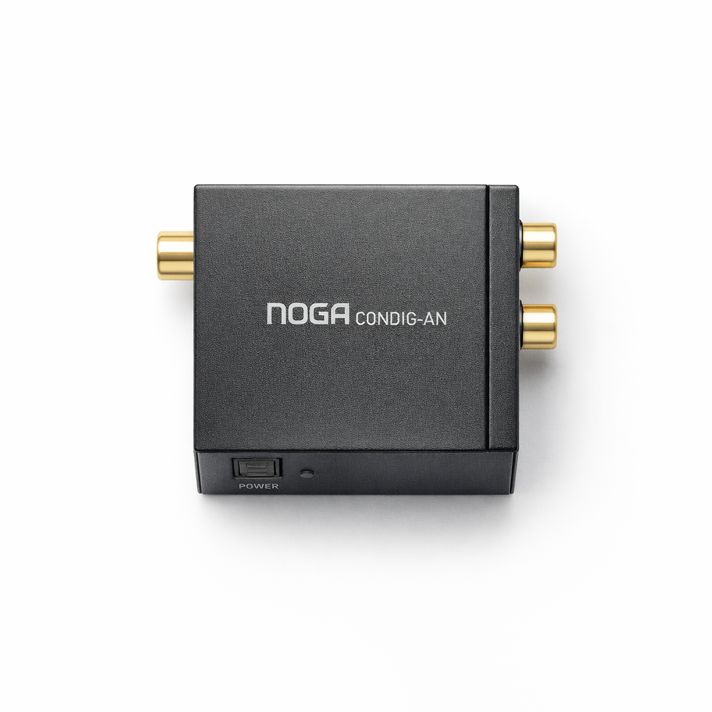 Conversor de Audio Digital a Analógico NOGA DAC — Óptico a RCA