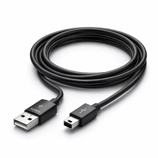 Cable USB-A Mini USB Sony PlayStation 3 Carga Rápida