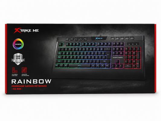 Crimson Pro Teclado Gamer RGB - Vista 2