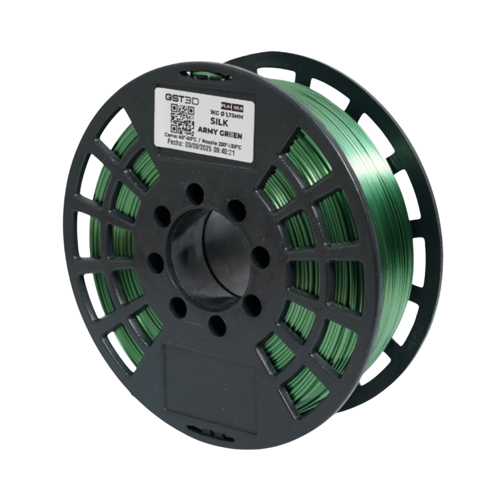 SILK — Army Green