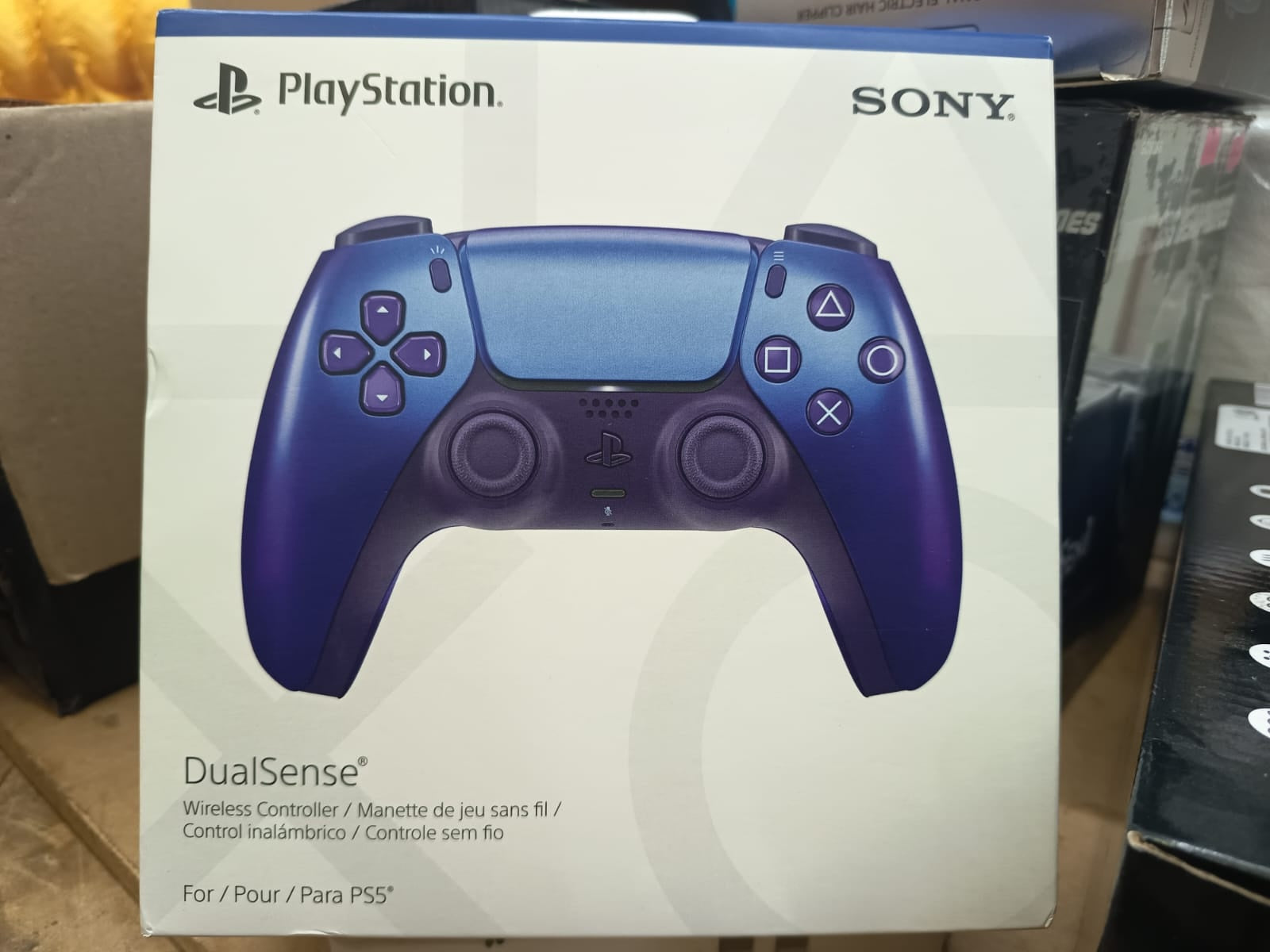Controlador Inalámbrico Sony PlayStation 5 DualSense - Galactic Purple / Starlight Blue