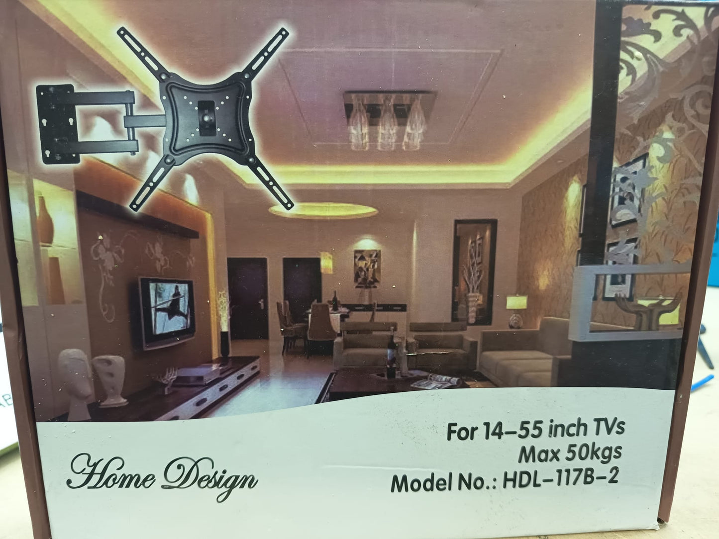 Soporte TV Articulado Home Design HDL-117B-2 para Pared 14-55 pulgadas