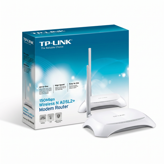 TP-Link TD-W8901N Modem Router ADSL2+ 150Mbps