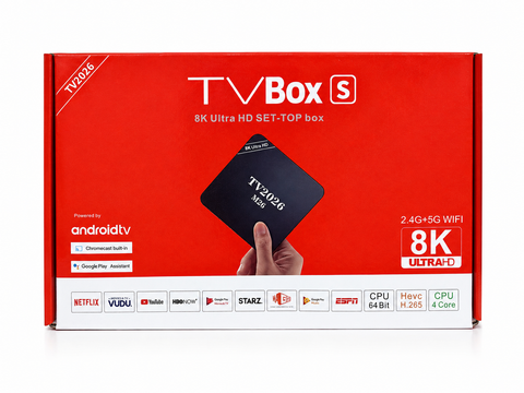 TV Box Smart Android 4K